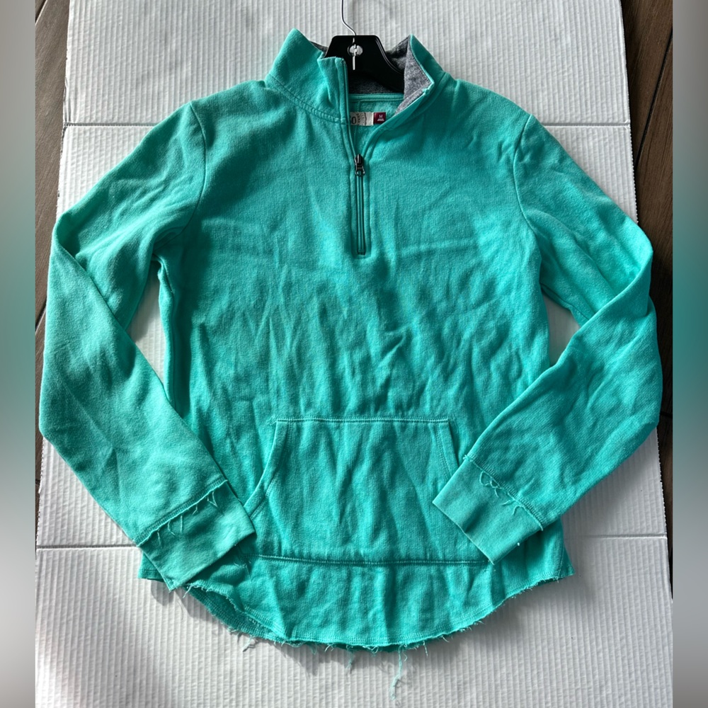 SO’ womens quarter zipup sweatshirt